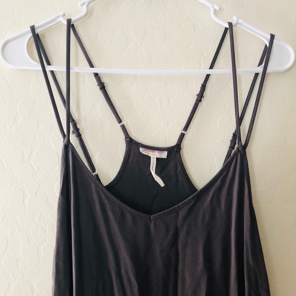 Intimately Free People Tattered grey dress Xs - Picture 4 of 8